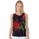 Background Texture Stain Women s Basketball Tank Top View1