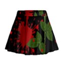 Background Texture Stain Mini Flare Skirt View1