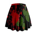 Background Texture Stain Mini Flare Skirt View2