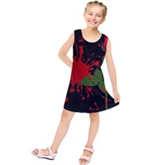 Background Texture Stain Kids  Tunic Dress