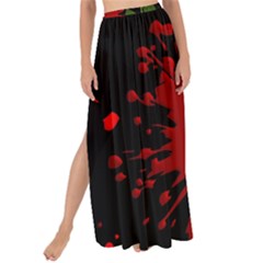 Background Texture Stain Maxi Chiffon Tie-Up Sarong