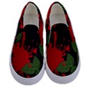 Background Texture Stain Kids  Canvas Slip Ons View1