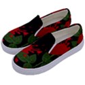 Background Texture Stain Kids  Canvas Slip Ons View2