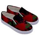 Background Texture Stain Kids  Canvas Slip Ons View3