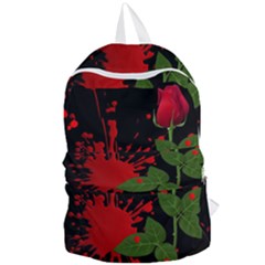 Background Texture Stain Foldable Lightweight Backpack