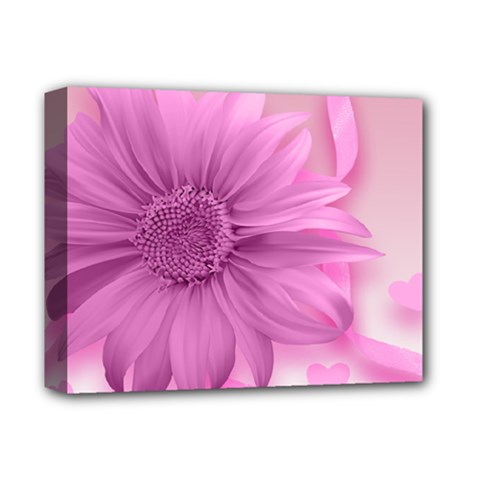 Flower Design Romantic Deluxe Canvas 14  X 11  by Sapixe