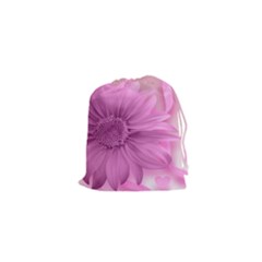 Flower Design Romantic Drawstring Pouches (xs)  by Sapixe