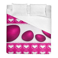 Love Celebration Easter Hearts Duvet Cover (full/ Double Size) by Sapixe