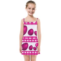 Love Celebration Easter Hearts Kids Summer Sun Dress