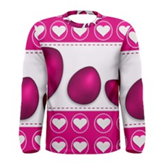 Love Celebration Easter Hearts Men s Long Sleeve Tee by Sapixe