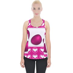 Love Celebration Easter Hearts Piece Up Tank Top by Sapixe