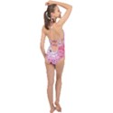 Love Celebration Gift Romantic Halter Front Plunge Swimsuit View2