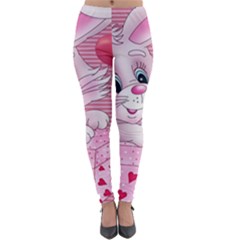 Love Celebration Gift Romantic Lightweight Velour Leggings