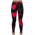 Background Hearts Ornament Romantic Classic Yoga Leggings View1