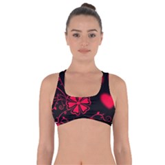 Background Hearts Ornament Romantic Got No Strings Sports Bra by Sapixe