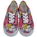 Illustration Rabbit Easter Kids  Classic Low Top Sneakers View1