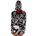 Ornament Background Long Sleeve Hooded T-shirt View2