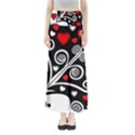 Ornament Background Full Length Maxi Skirt View1