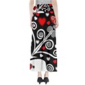 Ornament Background Full Length Maxi Skirt View2