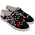 Ornament Background Men s Low Top Canvas Sneakers View3