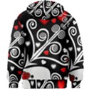 Ornament Background Kids Zipper Hoodie Without Drawstring View2