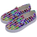 Geometric Kids  Canvas Slip Ons View2