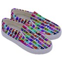 Geometric Kids  Canvas Slip Ons View3