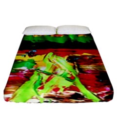 Farewell On The Shore 1 Fitted Sheet (king Size) by bestdesignintheworld