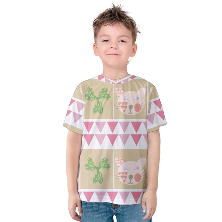 Cats Kids  Cotton Tee