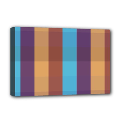 Background Desktop Squares Deluxe Canvas 18  X 12   by Sapixe