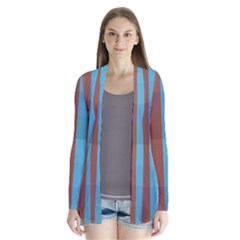 Background Desktop Squares Drape Collar Cardigan by Sapixe