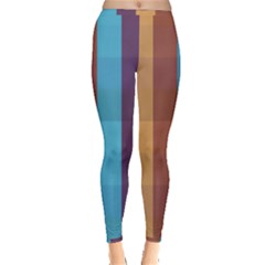 Background Desktop Squares Inside Out Leggings by Sapixe