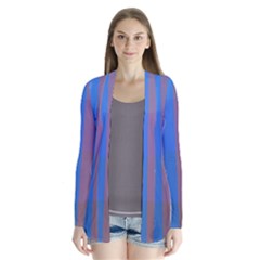 Background Desktop Squares Drape Collar Cardigan by Sapixe