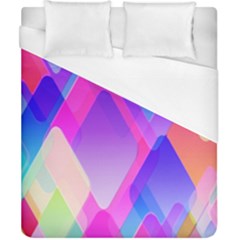 Squares Color Squares Background Duvet Cover (california King Size) by Sapixe