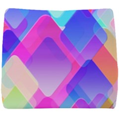 Squares Color Squares Background Seat Cushion by Sapixe