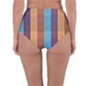 Background Desktop Squares Reversible High-Waist Bikini Bottoms View2