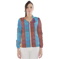 Background Desktop Squares Windbreaker (women) by Sapixe