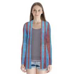 Background Desktop Squares Drape Collar Cardigan by Sapixe