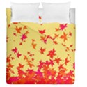 Leaves Autumn Maple Drop Listopad Duvet Cover Double Side (Queen Size) View1