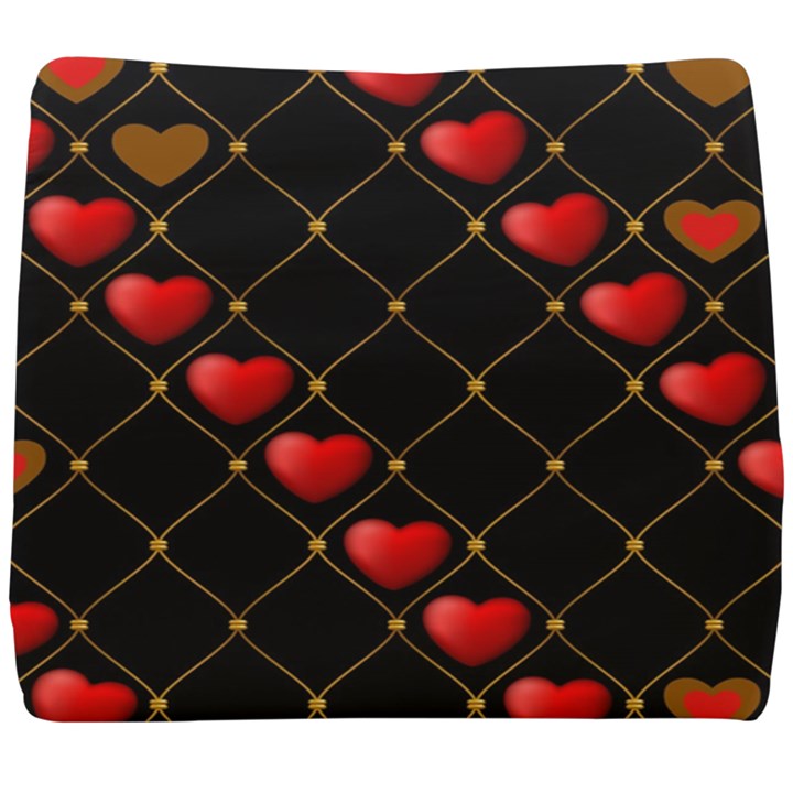 Background Texture Texture Hearts Seat Cushion