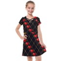 Background Texture Texture Hearts Kids  Cross Web Dress View1