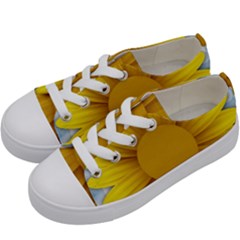 Plant Flower Flowers Bokeh Sky Kids  Low Top Canvas Sneakers by Sapixe