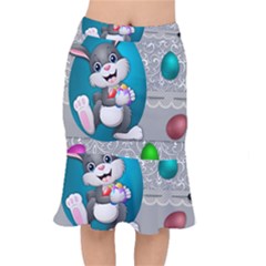 Illustration Celebration Easter Mermaid Skirt by Sapixe