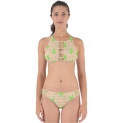 Background Desktop Beige Perfectly Cut Out Bikini Set by Sapixe