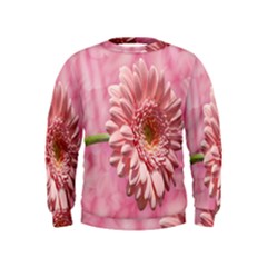 Background Texture Flower Petals Kids  Sweatshirt by Sapixe