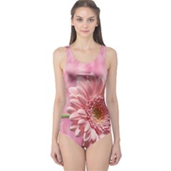 Background Texture Flower Petals One Piece Swimsuit by Sapixe