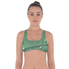 Card I Love You Heart Romantic Got No Strings Sports Bra by Sapixe