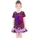 Background Texture Reason Heart Kids  Simple Cotton Dress View1