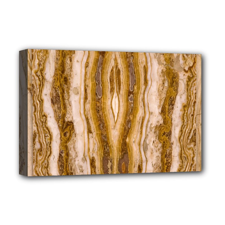 Marble Wall Surface Pattern Deluxe Canvas 18  x 12  