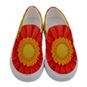 Flower Plant Petal Summer Color Women s Canvas Slip Ons View1